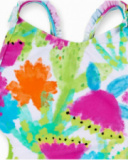 Trikini verde da bambina collezione Tropadelic