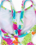Trikini verde da bambina collezione Tropadelic