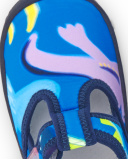 Sneakers da bambino in lycra blu collezione Ocean Wonders