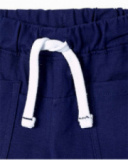 Bermuda da bambino in maglia blu navy collezione Ocean Wonders