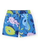 Costume da bagno blu da ragazzo collezione Ocean Wonders