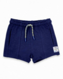 Bermuda da ragazzo in peluche blu scuro collezione Ocean Wonders