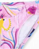 Bikini lilla da bambina collezione Ocean Wonders