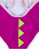 Costume da bagno lilla da bambina collezione Ocean Wonders