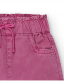 Shorts fucsia in twill da bambina collezione Ocean Wonders