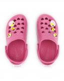Zuecos goma rosa niña Creamy Ice