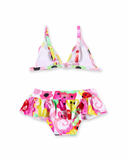 Bikini rosa da ragazza collezione Creamy Ice