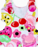 Trikini rosa da bambina collezione Creamy Ice