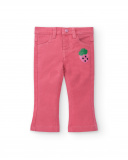 Pantaloni in denim rosa da bambina collezione Creamy Ice