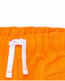 Pantaloncini in maglia arancione da ragazzo collezione Banana