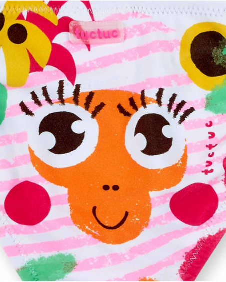 Slip bianchi da bambina collezione Banana Records