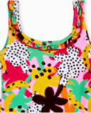 Costume da bagno rosa da bambina collezione Banana Records