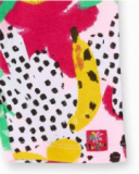 Leggings da ciclismo rosa in maglia da bambina collezione