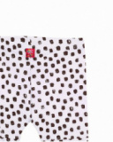 Leggings da ciclismo bianchi in maglia da bambina collezione