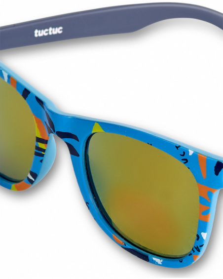 Occhiali da sole blu da ragazzo Collezione Sons Of Fun