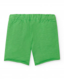 Shorts in maglia verde da ragazzo Collezione Savage Spirit