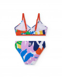 Bikini lilla da bambina Collezione Rockin The Jungle