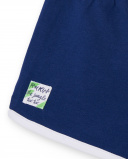 Shorts blu scuro in maglia da ragazza Collezione Rockin The