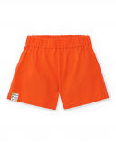 Pantaloncini rossi in maglia da bambina Collezione Rockin The