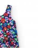 Abito da bambina in maglia con stampa animalier Collezione