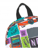 Mochila negro niño Race Car