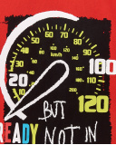 Camiseta punto rojo niño Race Car