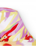 Cappello piatto da bambina di colore lilla Collezione Paradise