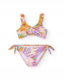 Bikini lilla da bambina Collezione Paradise Beach