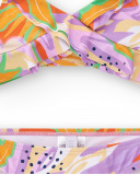 Bikini lilla da bambina Collezione Paradise Beach