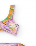 Bikini lilla da bambina Collezione Paradise Beach
