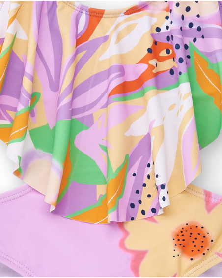 Trikini lilla da bambina Collezione Paradise Beach