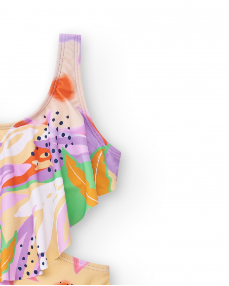 Trikini lilla da bambina Collezione Paradise Beach