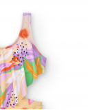 Trikini lilla da bambina Collezione Paradise Beach