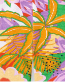 Leggings da ciclismo lilla per bambina Collezione Paradise Beach