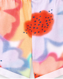 Shorts bianchi in maglia da bambina Collezione Paradise Beach