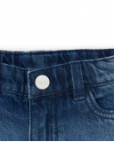 Shorts in denim blu da bambina Collezione Paradise Beach