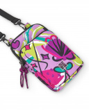 Borsa porta cellulare lilla da bambina Collezione Flamingo Mood