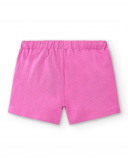 Shorts lilla in maglia da bambina Collezione Flamingo Mood