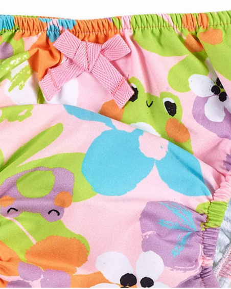 Set da bagno rosa per bambina Collezione Water Lilies