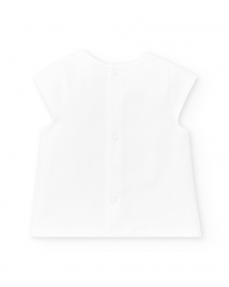 Completo in maglia lilla da bambina Collezione Over The Rainbow