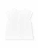 Completo in maglia lilla da bambina Collezione Over The Rainbow