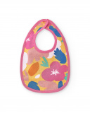 Bavaglino rosa da bambina Collezione Animal Life