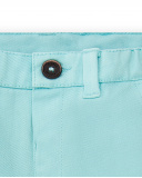 Bermuda da bambino in twill blu Collezione Paradiso