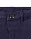 Bermuda da bambino in twill blu scuro Collezione Paradiso