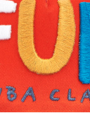 Berretto in twill rosso da ragazzo Collezione Salty Air