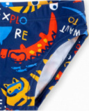 Costume da bagno slip da ragazzo blu navy Collezione Salty Air