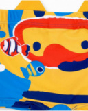 Costume boxer blu da bambino Collezione Salty Air