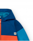 Giacca a vento blu da ragazzo Collezione Salty Air