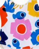 Costume da bagno bianco da bambina Collezione Salty Air