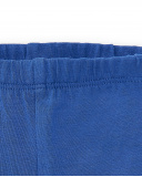 Leggings da ciclismo blu in maglia da bambina Collezione Salty